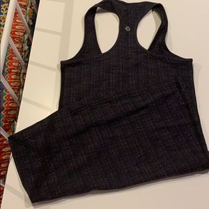 Charcoal Black Lululemon Tank Top